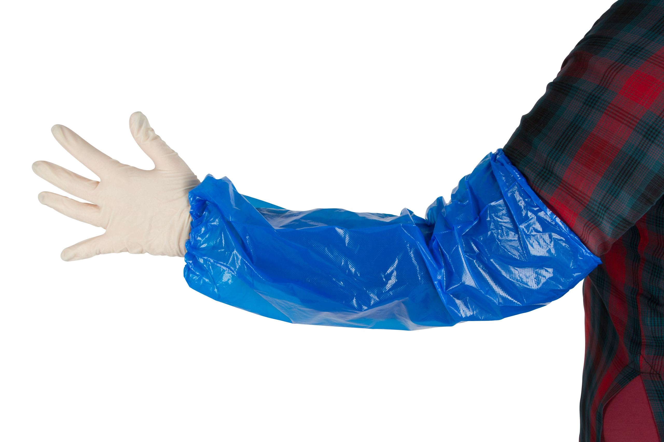 KERBL 15397 Einweg-Ärmelschoner 45cm 100 Stück transparent