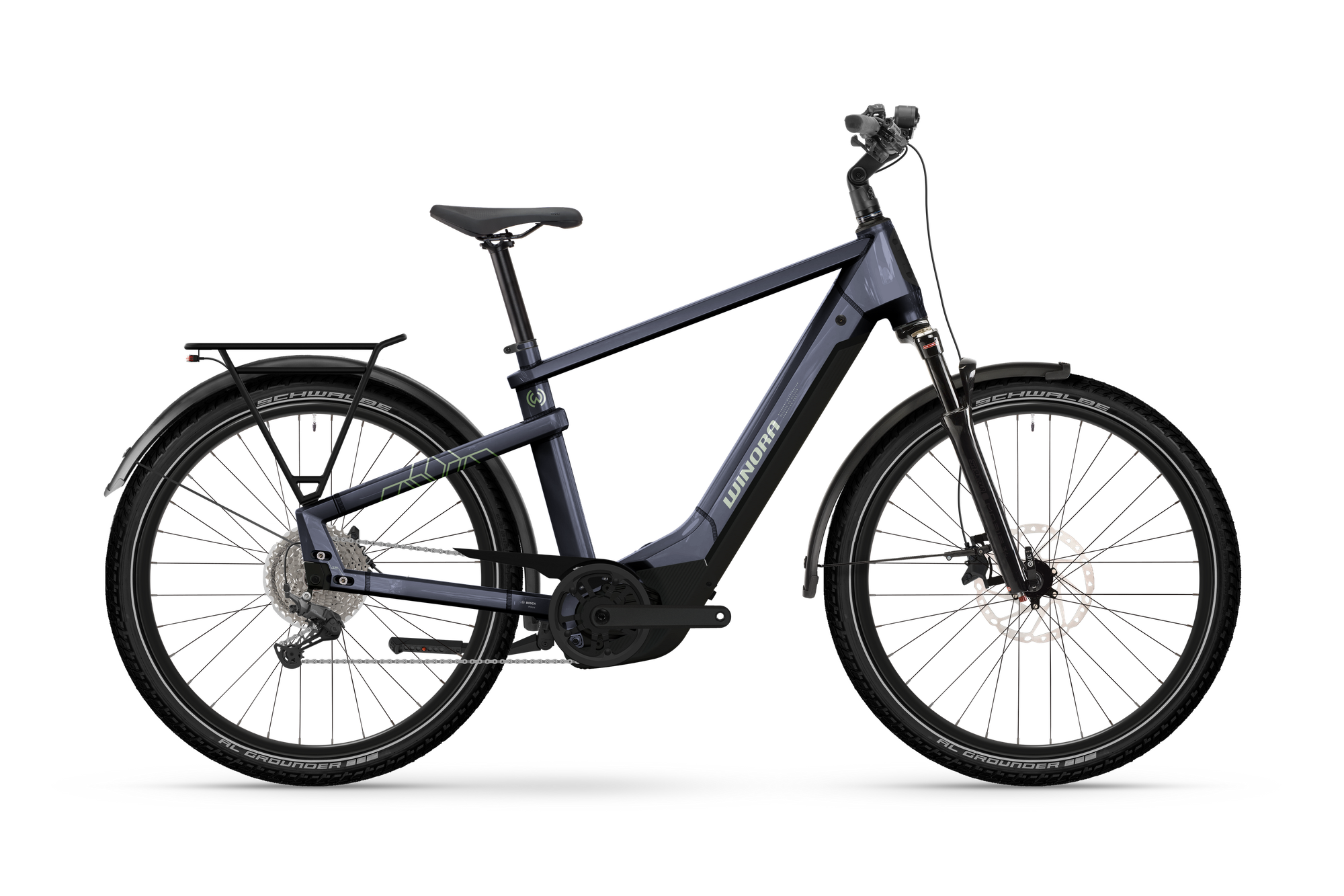Winora Yakun X10E SUV E-Bike Bosch CX 600Wh purple