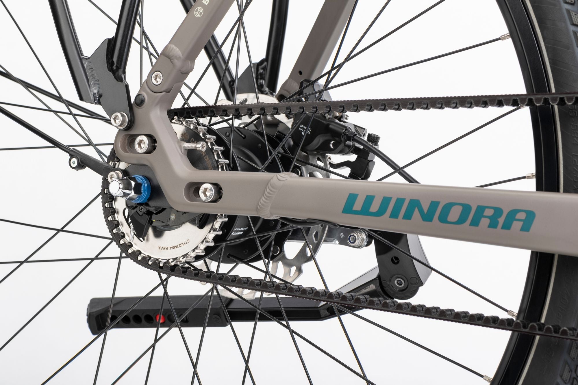 Winora Sinus R5 City E-Bike Bosch Performance peat matt