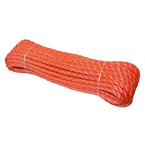 Kerbl Zurren & Heben Poly-Seil 12mm 20m Seil orange UV-beständig