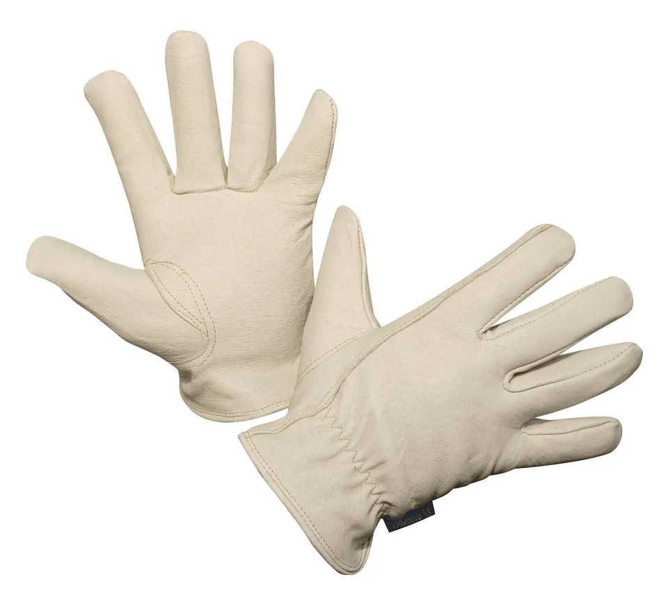 KERBL Rancher II Lederhandschuhe Größe 9/L Ziegenleder