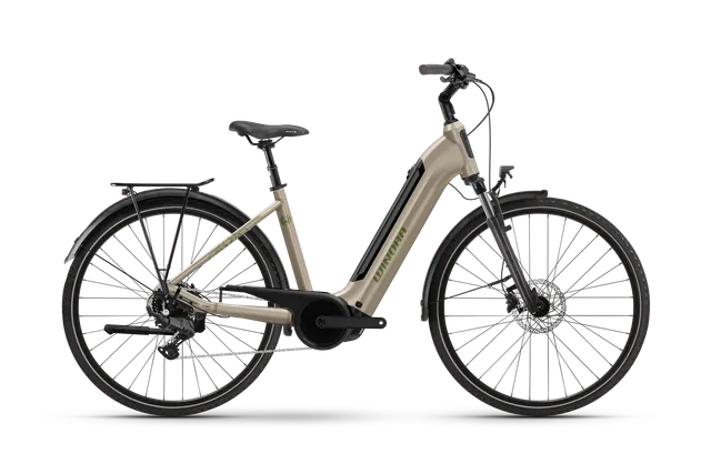 Winora Tria X9 City E-Bike brandied pears Bosch 500Wh