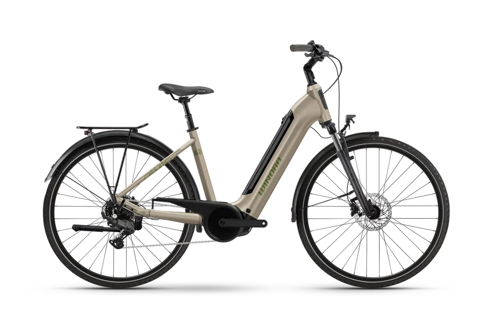 Winora Tria X9 City E-Bike brandied pears Bosch 500Wh