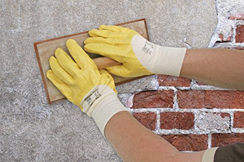 KERBL works ProNit Handschuh 29707 Nitril gelb Gr.9 Bau