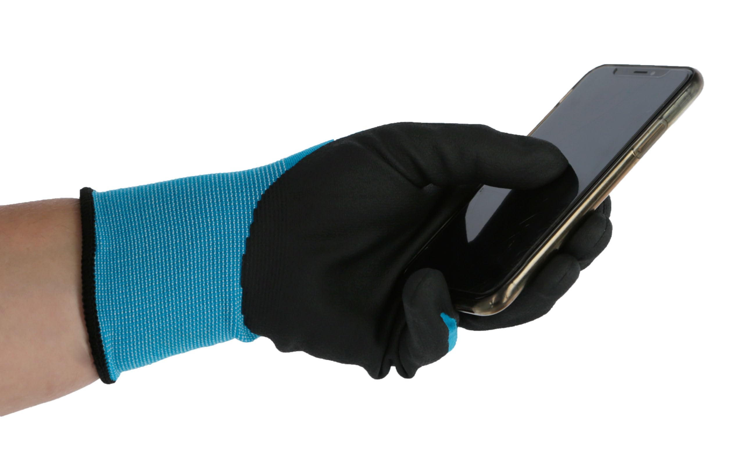KERBL Easytouch Touchscreen-Handschuh Blau 9/L