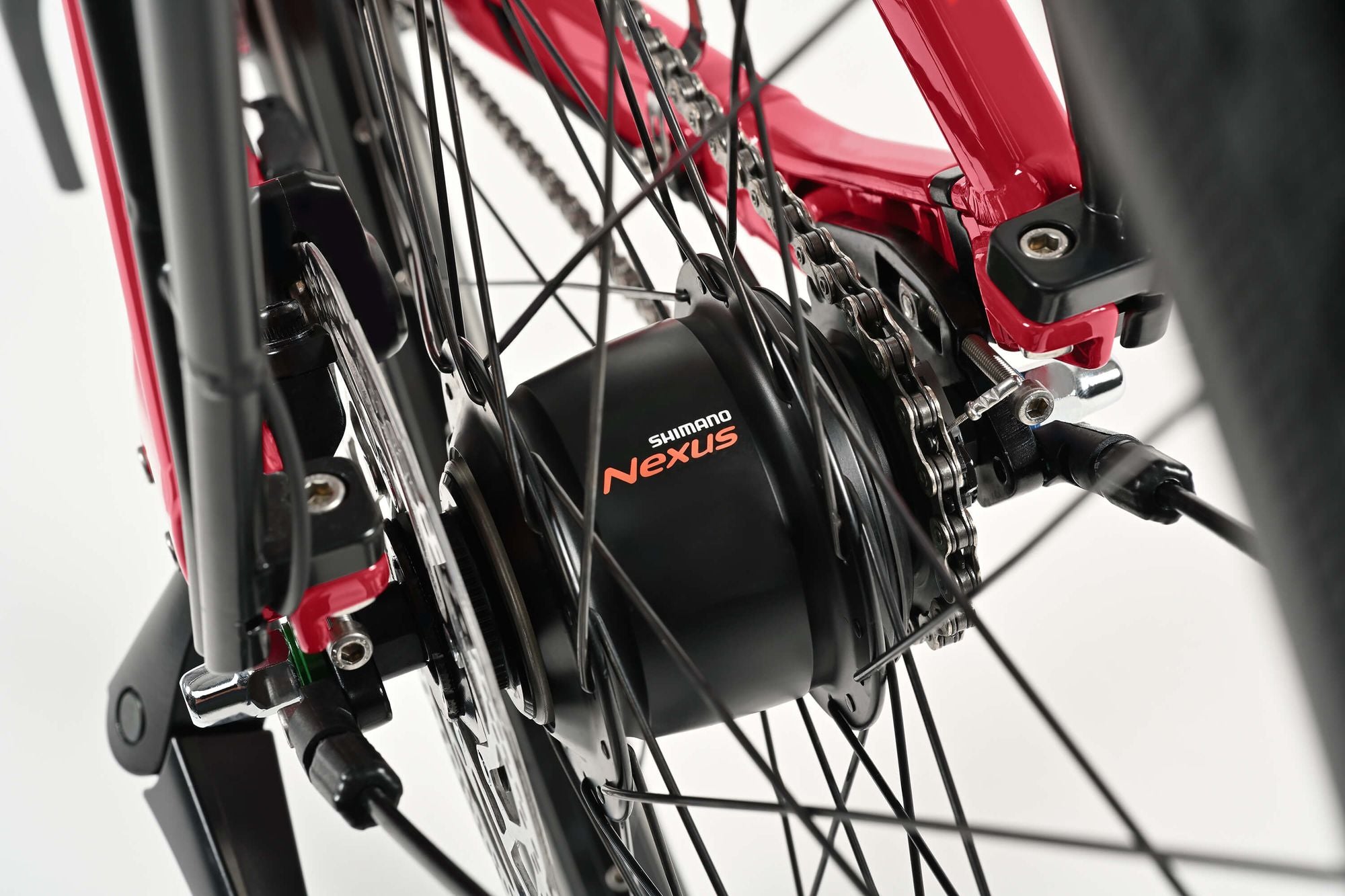 Winora Tria N8 Low City E-Bike Bosch classic red