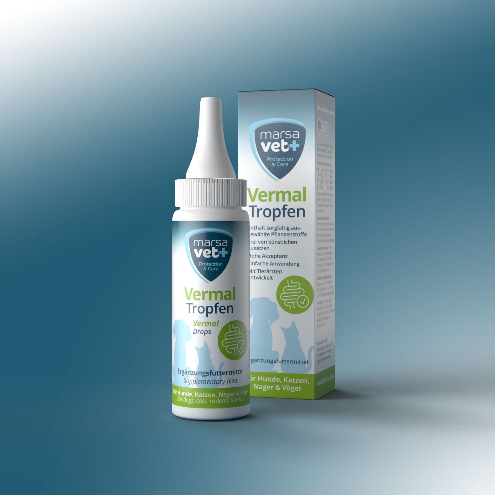 Marsavet Tropfen Vermal Ergänzungsfutter 50 ml