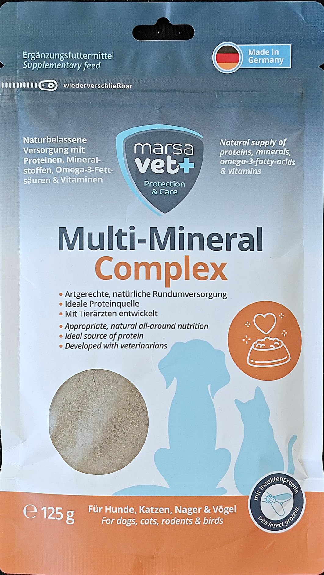 Marsavet Pulver Multi-Mineral Complex 125 g Barf