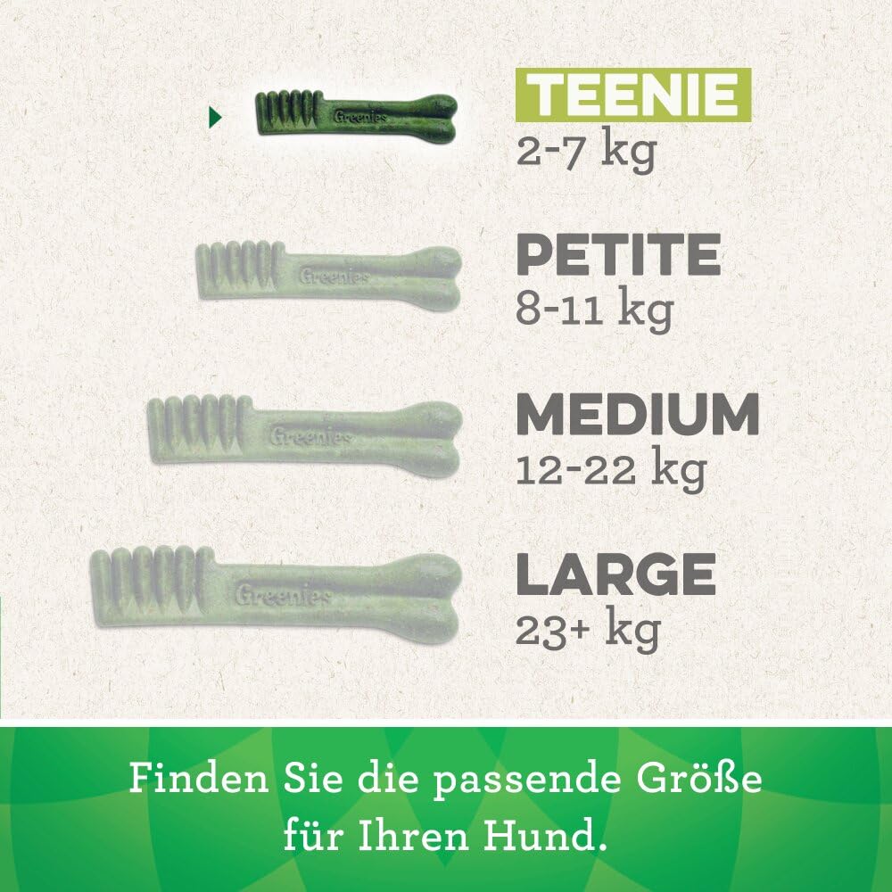 Greenies Dog Dental Treats Original Teenie Zahnsnack 340 g