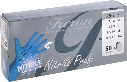 Keron Nitrilhandschuhe PROFI Gr. L 50 Stück latexfrei