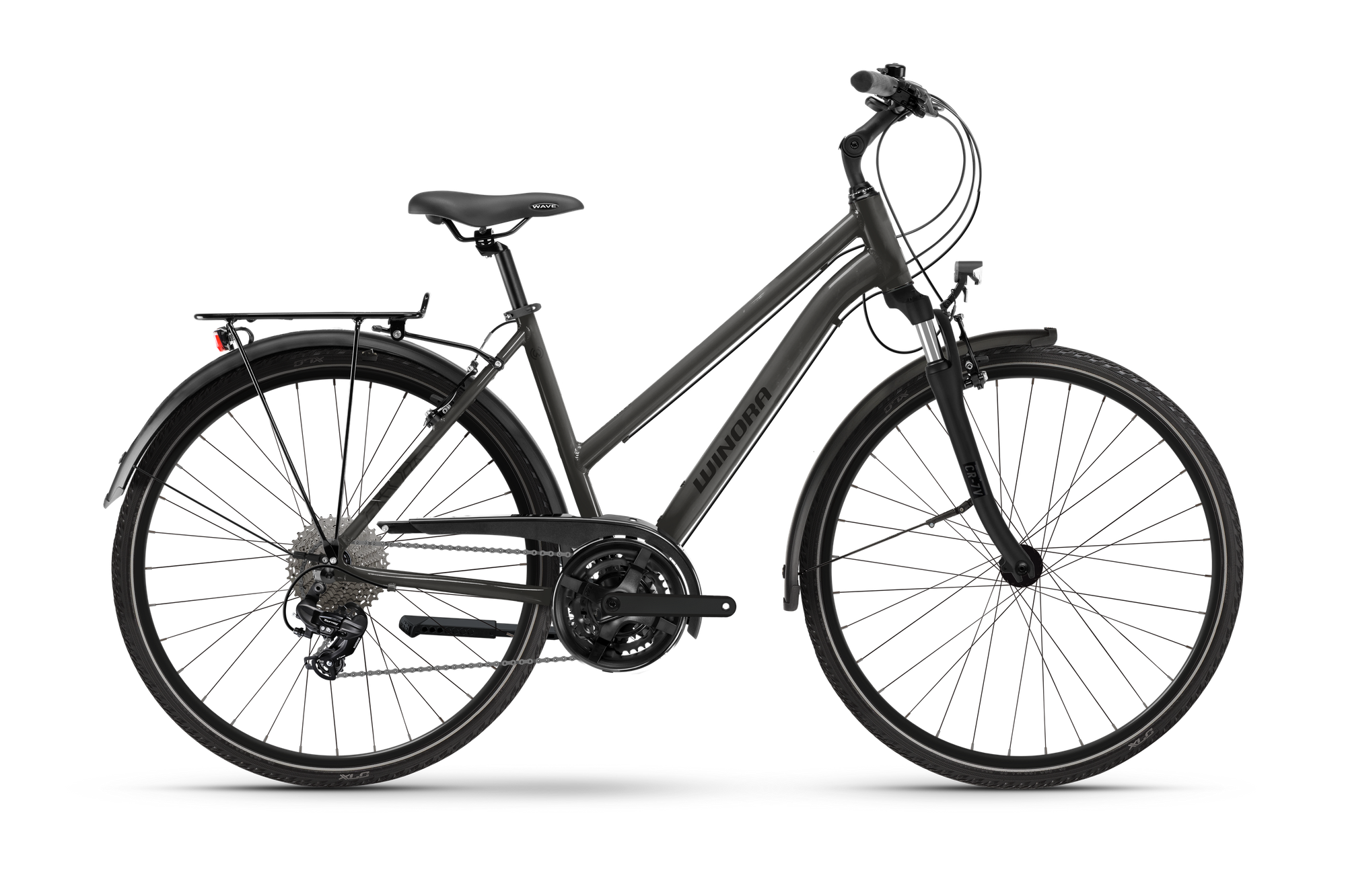 Winora Domingo X21 Trekkingrad Low urban slope glossy