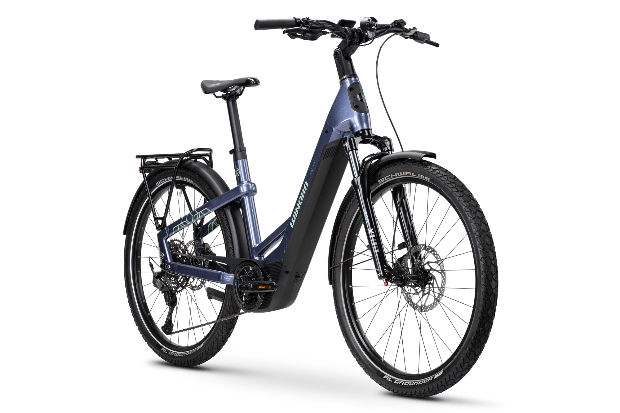 Winora Yakun X10E SUV E-Bike Bosch CX 600Wh purple