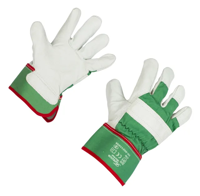KERBL Worker 297184 Rindsvollleder-Handschuhe Größe 10