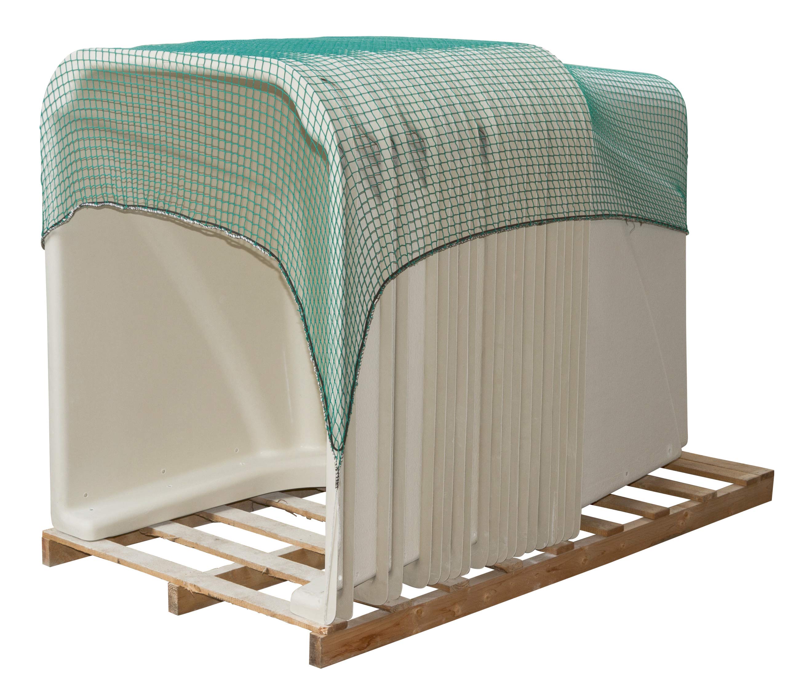 KERBL SafeNet 37259 Abdecknetz 1,6x2,5 m Gummileine