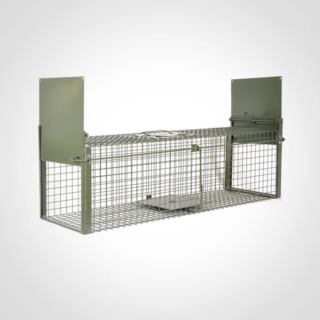 Drahtexpress Kraptrap Tierfalle 100cm Durchlauffalle Lebendfalle