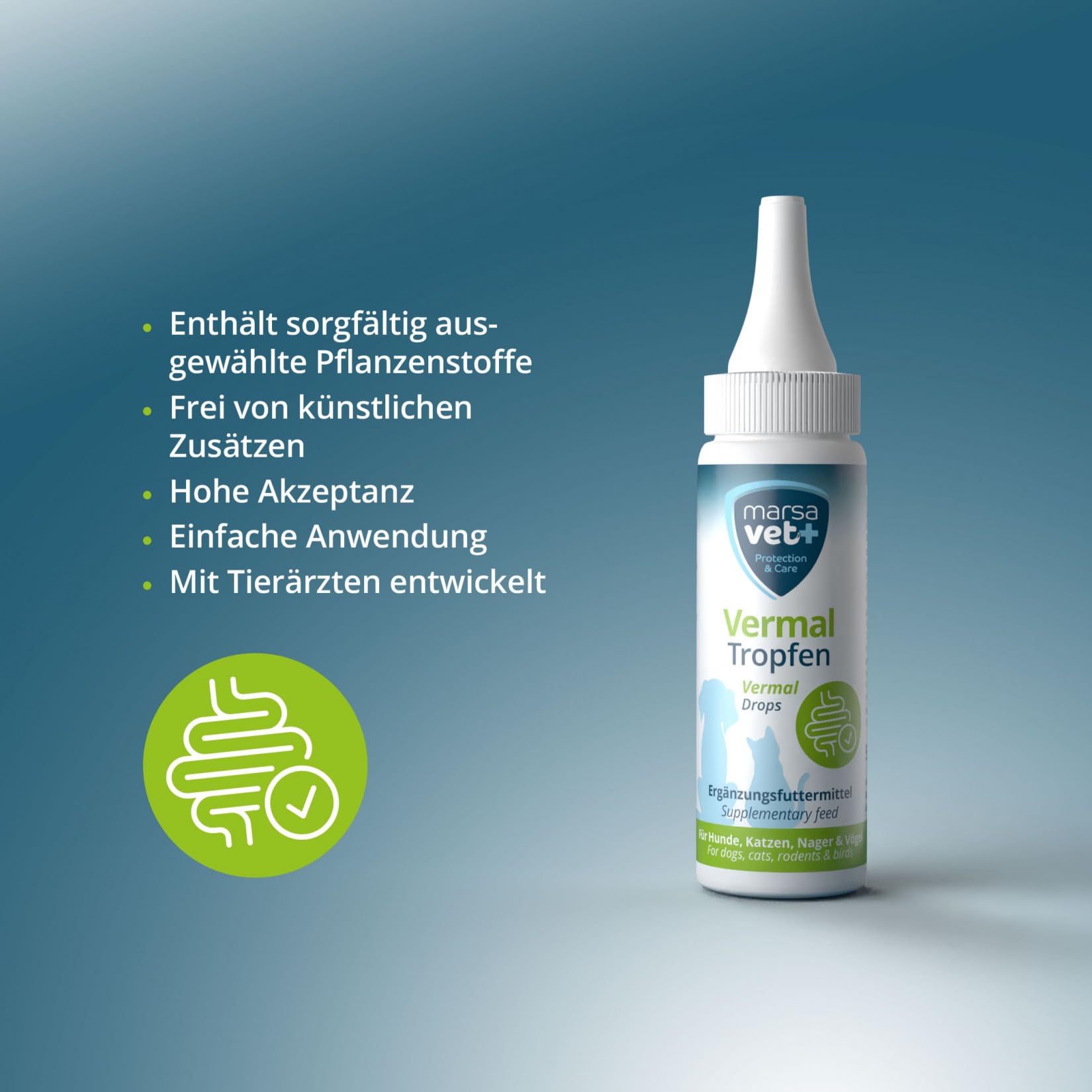 Marsavet Tropfen Vermal Ergänzungsfutter 50 ml