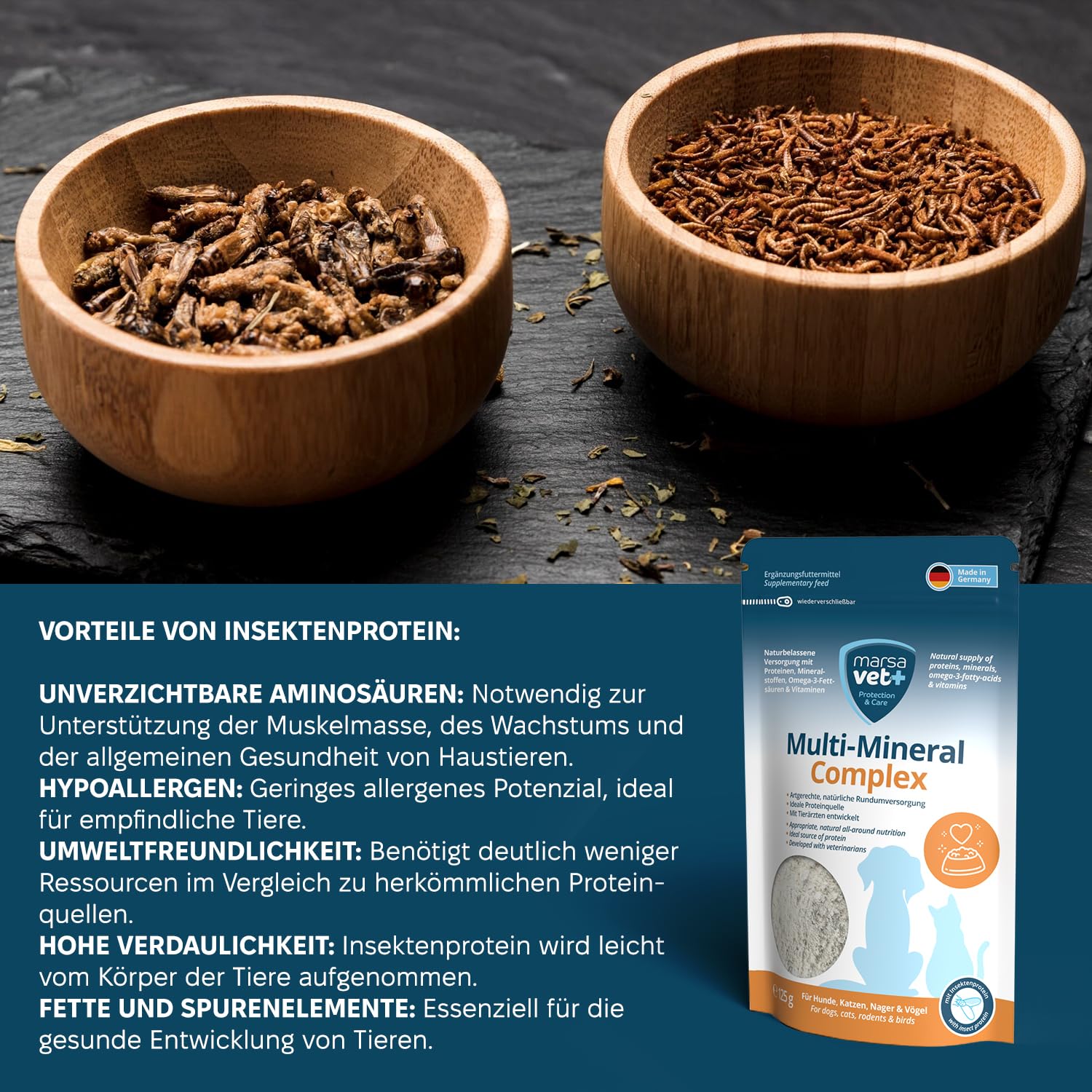 Marsavet Pulver Multi-Mineral Complex 125 g Barf