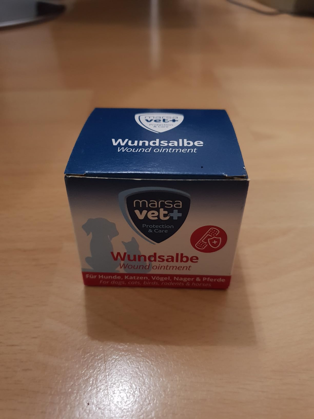 Marsavet Wundsalbe Wundsalbe Hund Katze Pferd Zink Propolis 30 ml