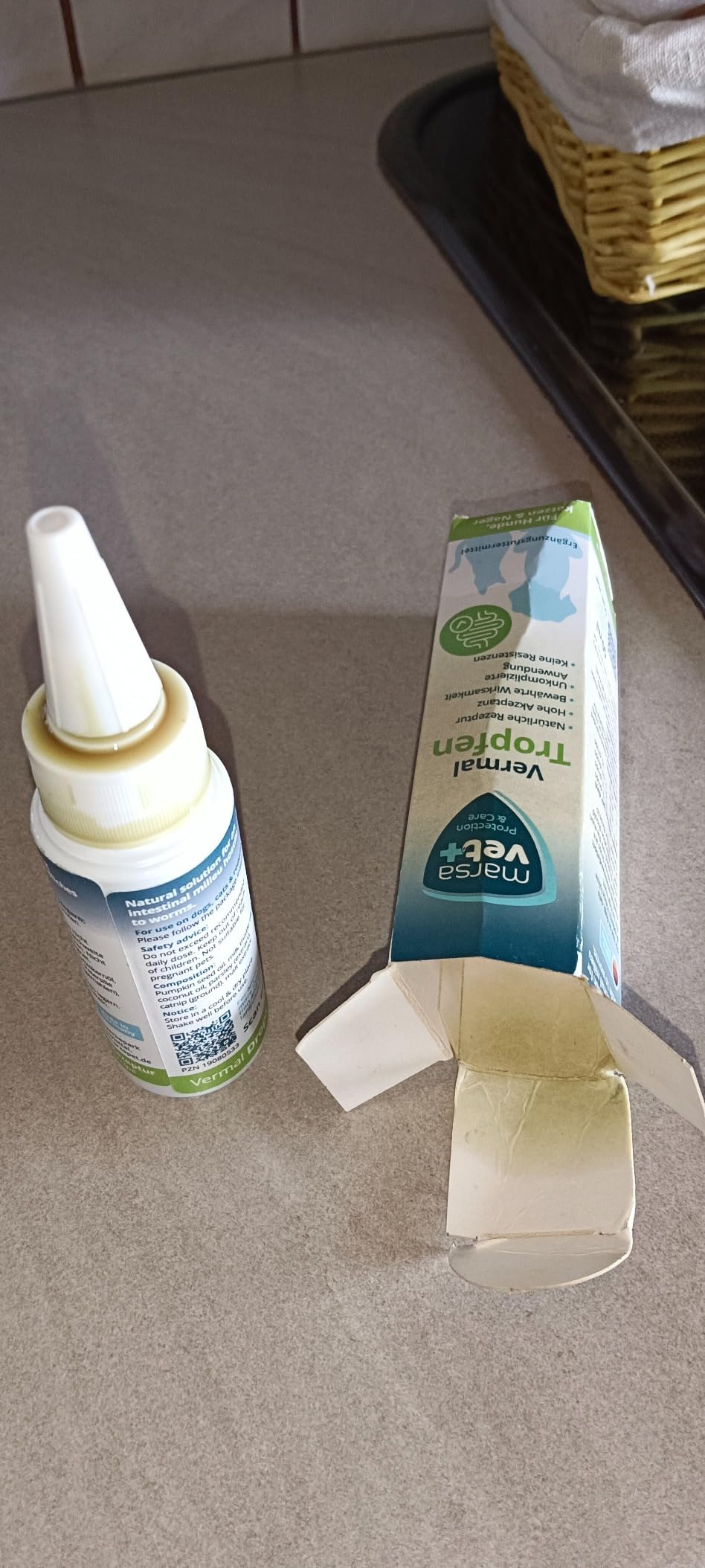 Marsavet Tropfen Vermal Ergänzungsfutter 50 ml