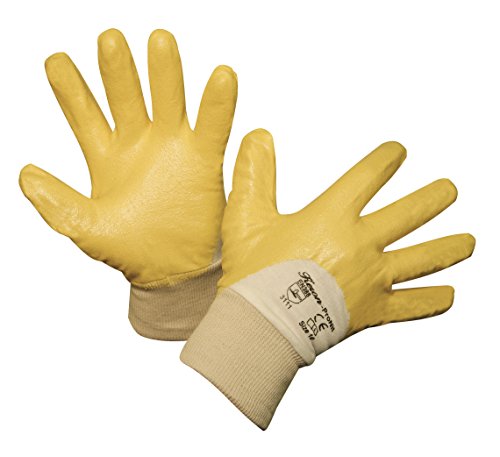 KERBL works ProNit Handschuh 29707 Nitril gelb Gr.9 Bau