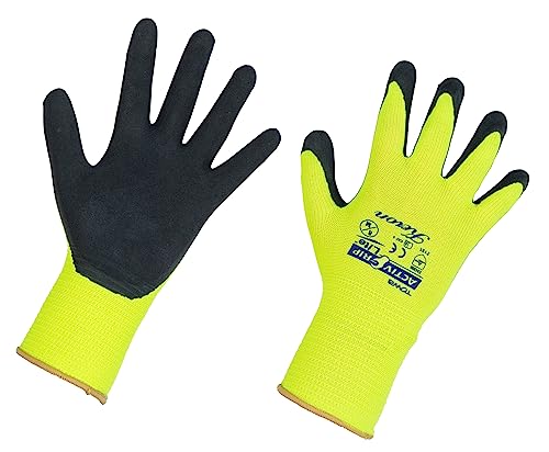 KERBL works Activ Grip Lite Feinstrickhandschuh 8 Latex-Grip