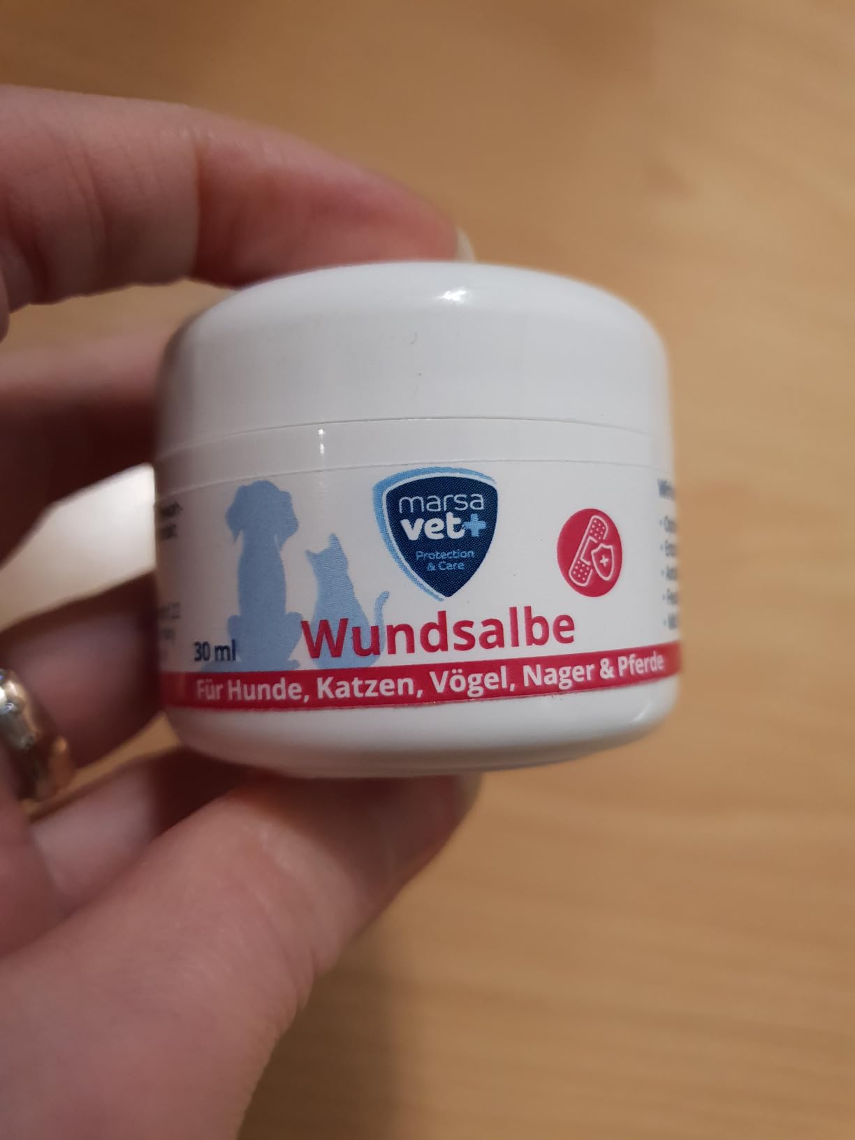 Marsavet Wundsalbe Wundsalbe Hund Katze Pferd Zink Propolis 30 ml