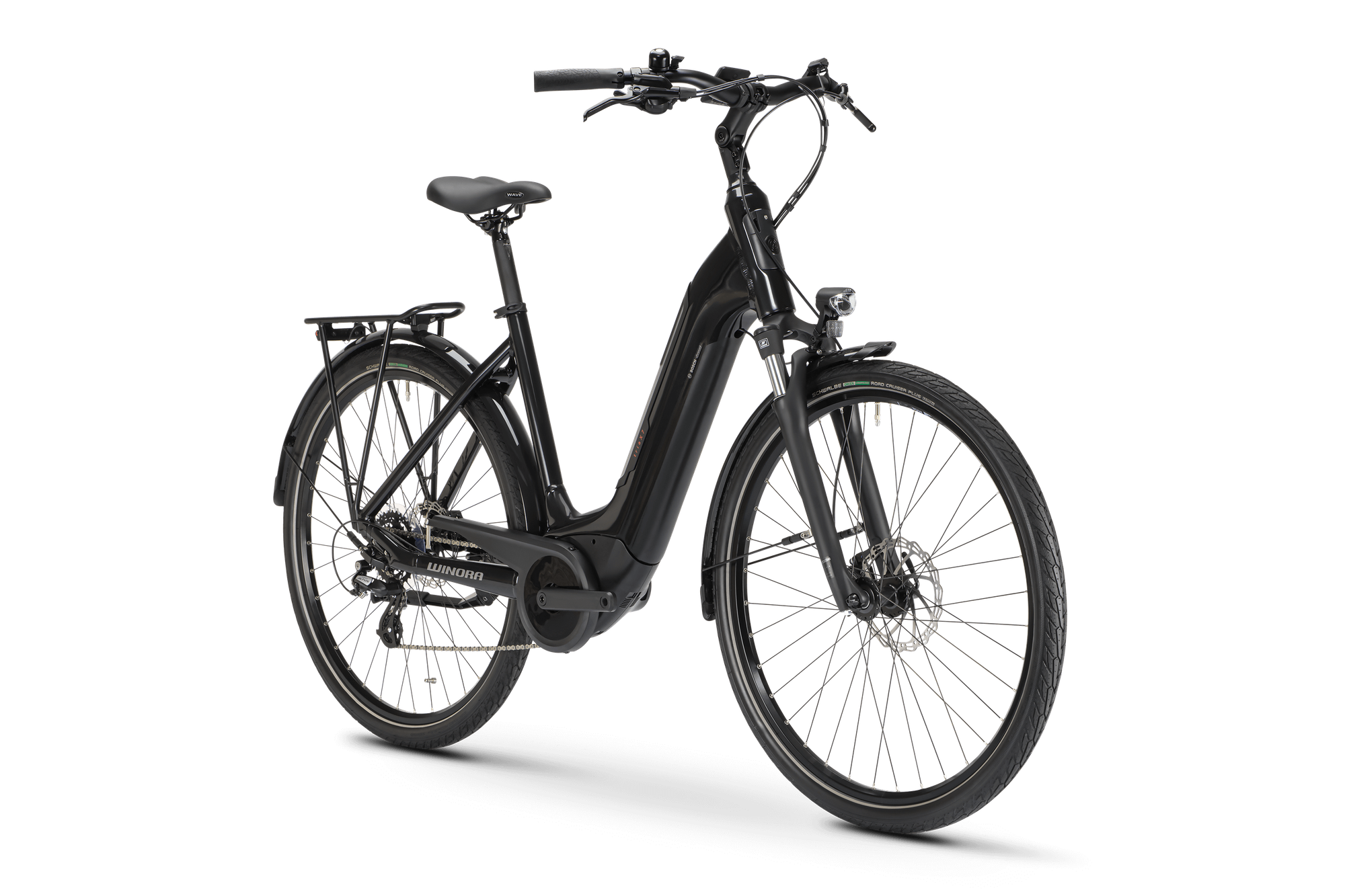 Winora Tria X7 E-Bike Low mystic black glossy