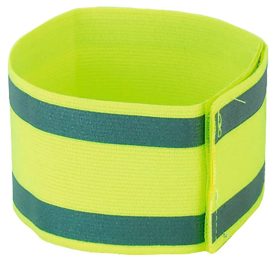 KERBL works Reflex-Armbinde Signalgelb 50x340mm elastisch