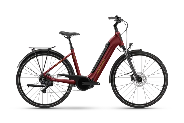 Winora Tria X11 E-Bike Low classic cognac glossy