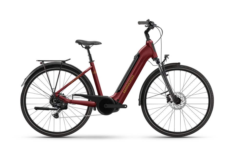 Winora Tria X11 E-Bike Low classic cognac glossy