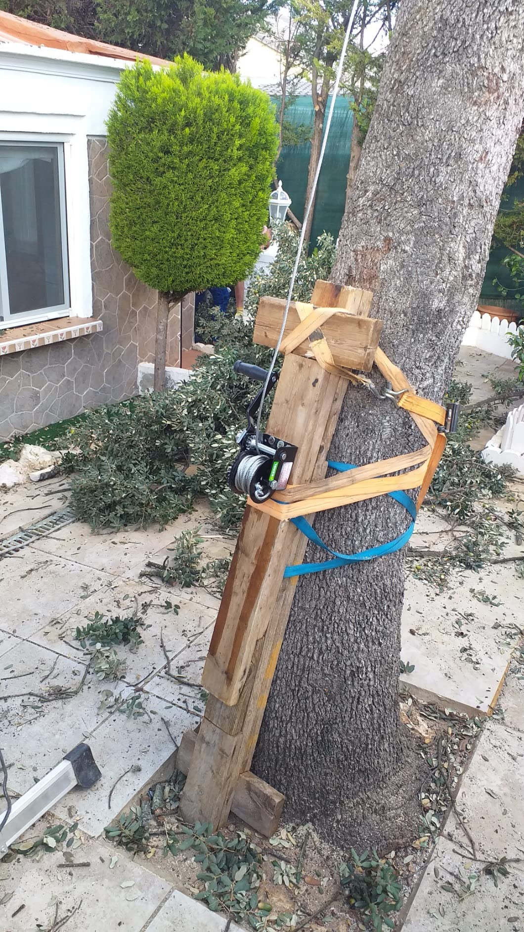 Kerbl Hand Winch Handseilwinde Stahlseil mit Bremse