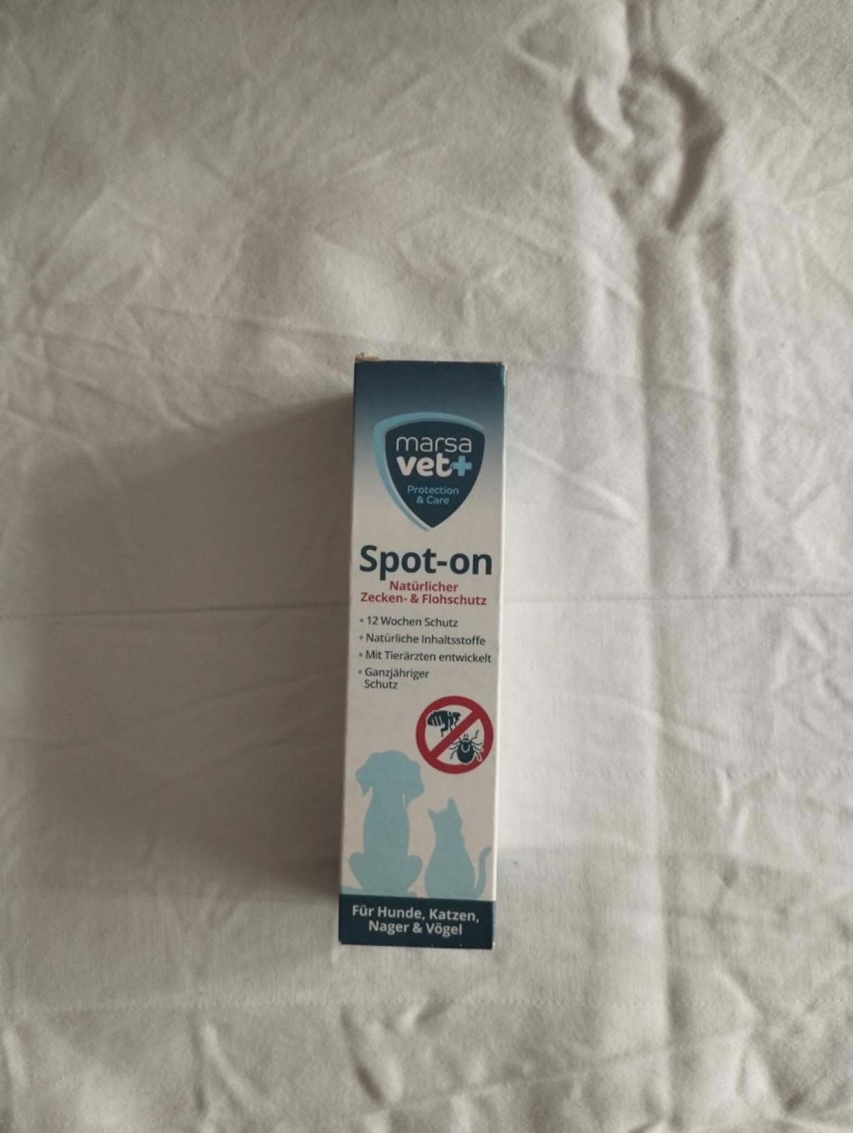 Marsavet Spot-on Zecken- Flohschutz Hund Katze natürlich 50 ml