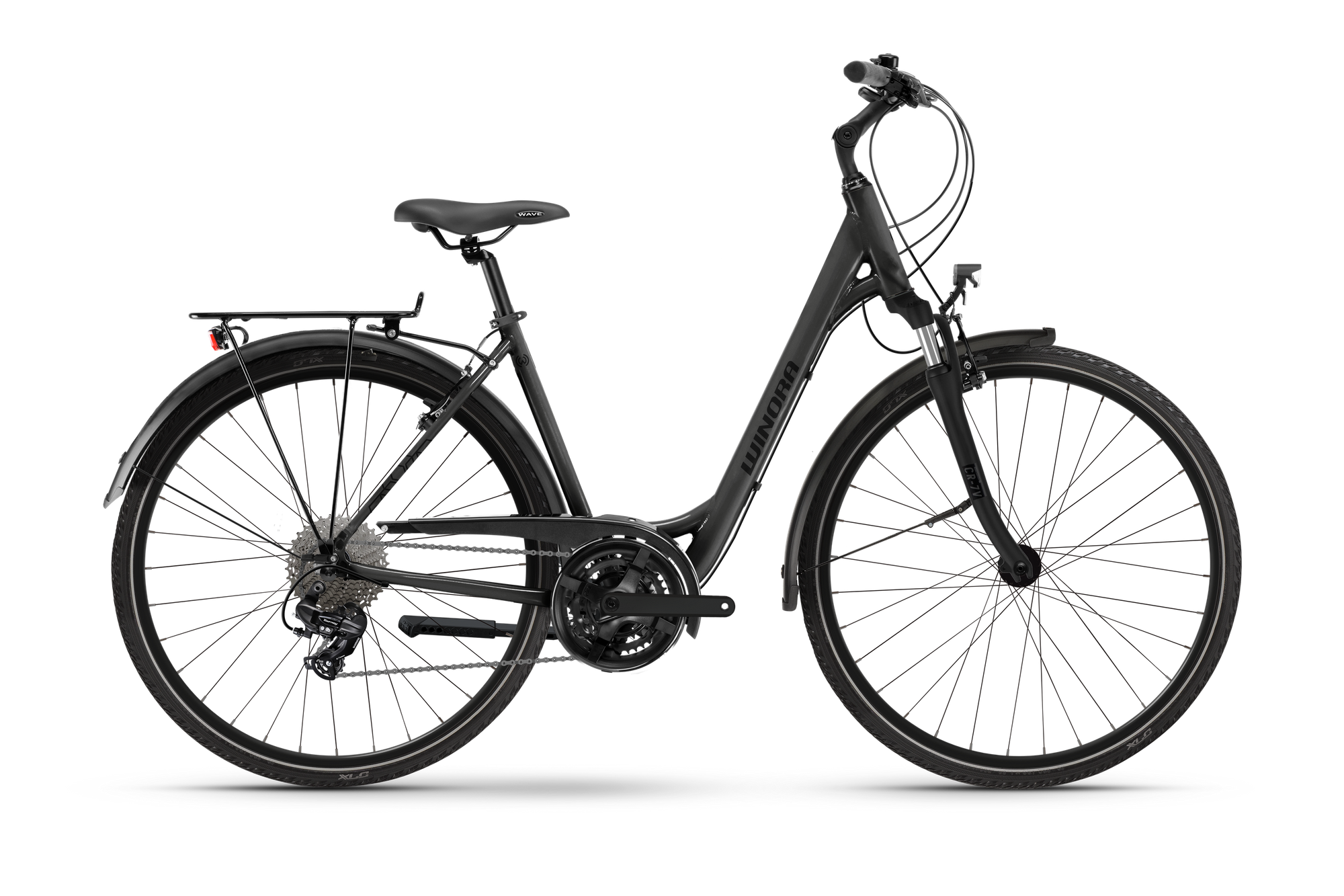 Winora Domingo X21 Trekkingrad Low urban slope glossy