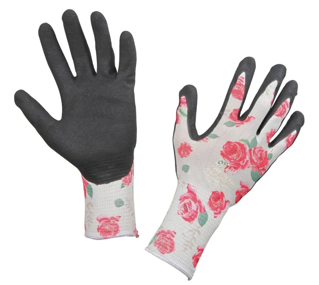 KERBL WithGarden Luminus Gartenhandschuh Gr.8 Nitril Grip