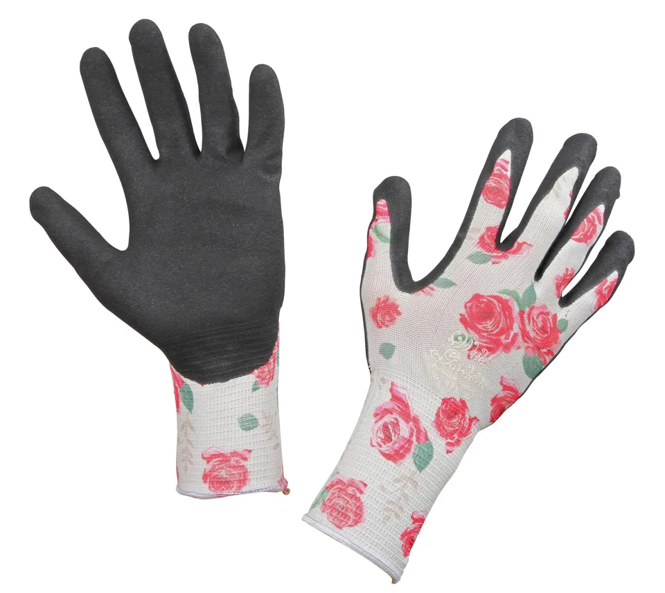 KERBL WithGarden Luminus Gartenhandschuh Gr.8 Nitril Grip