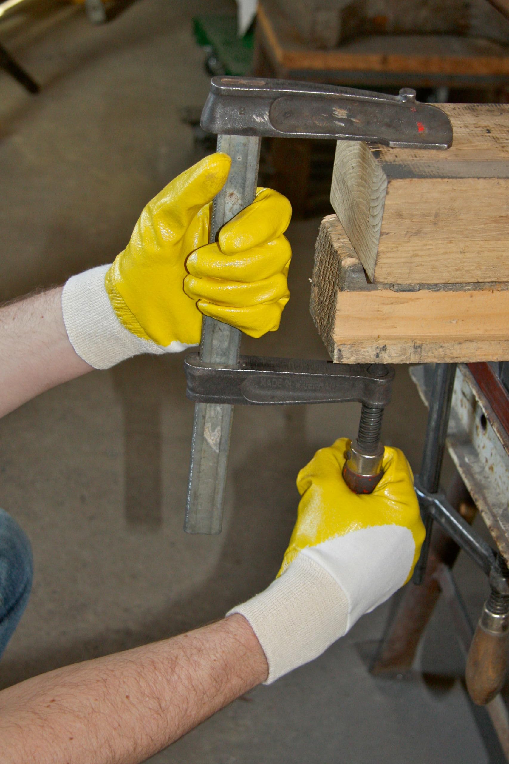 KERBL works ProNit Plus Arbeitshandschuhe Größe 8/M Nitril