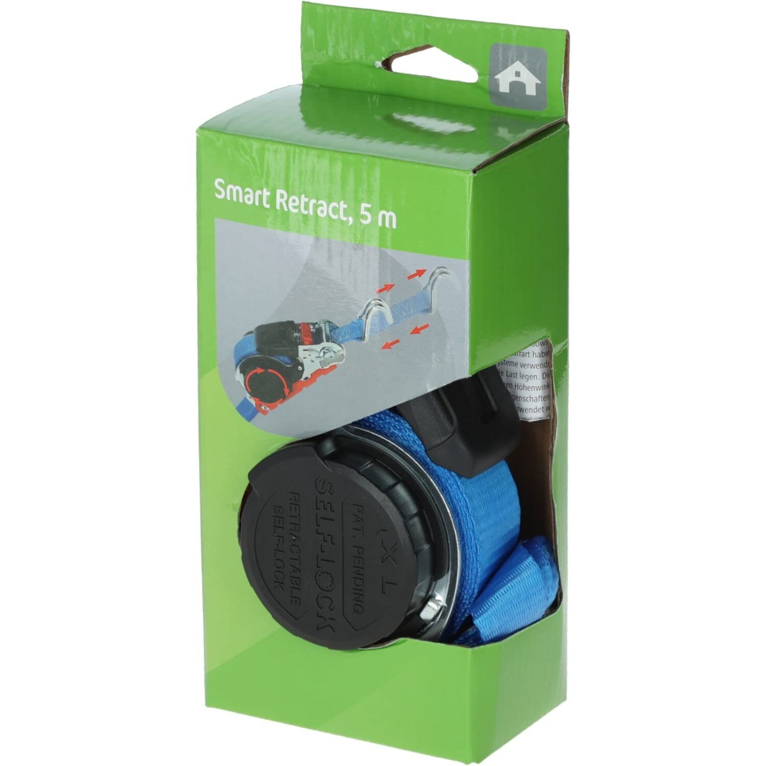 KERBL works Smart Retract Zurrgurt 5m 35mm Automatik