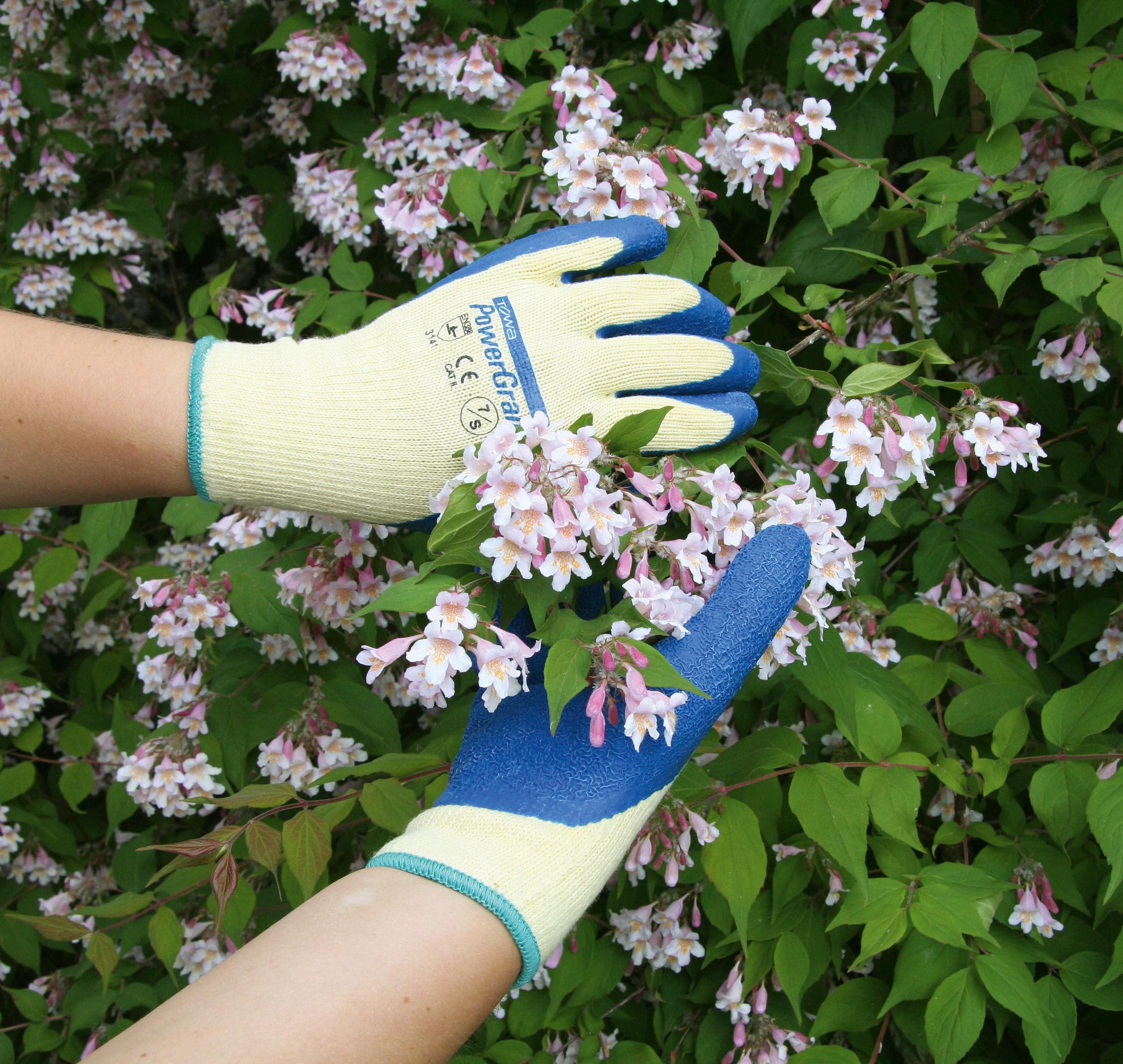 Kerbl Handschuhe PowerGrab Arbeitshandschuh XL Latex Gr.10