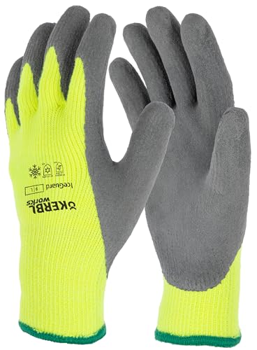 KERBL works Keron IceGuard Winterhandschuh 10/XL gelb
