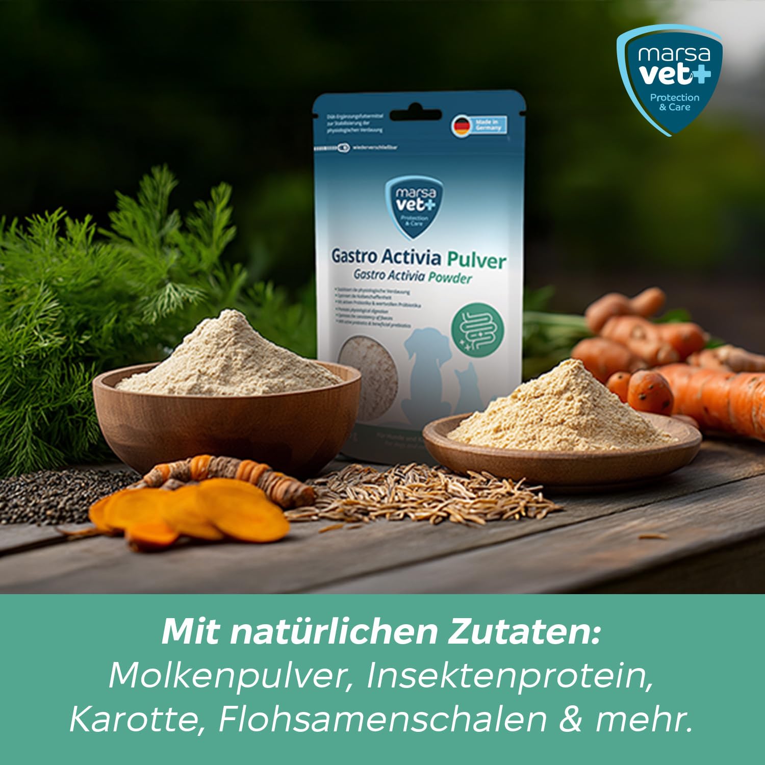 Marsavet Gastro Activia Pulver 125g Probiotika Verdauung