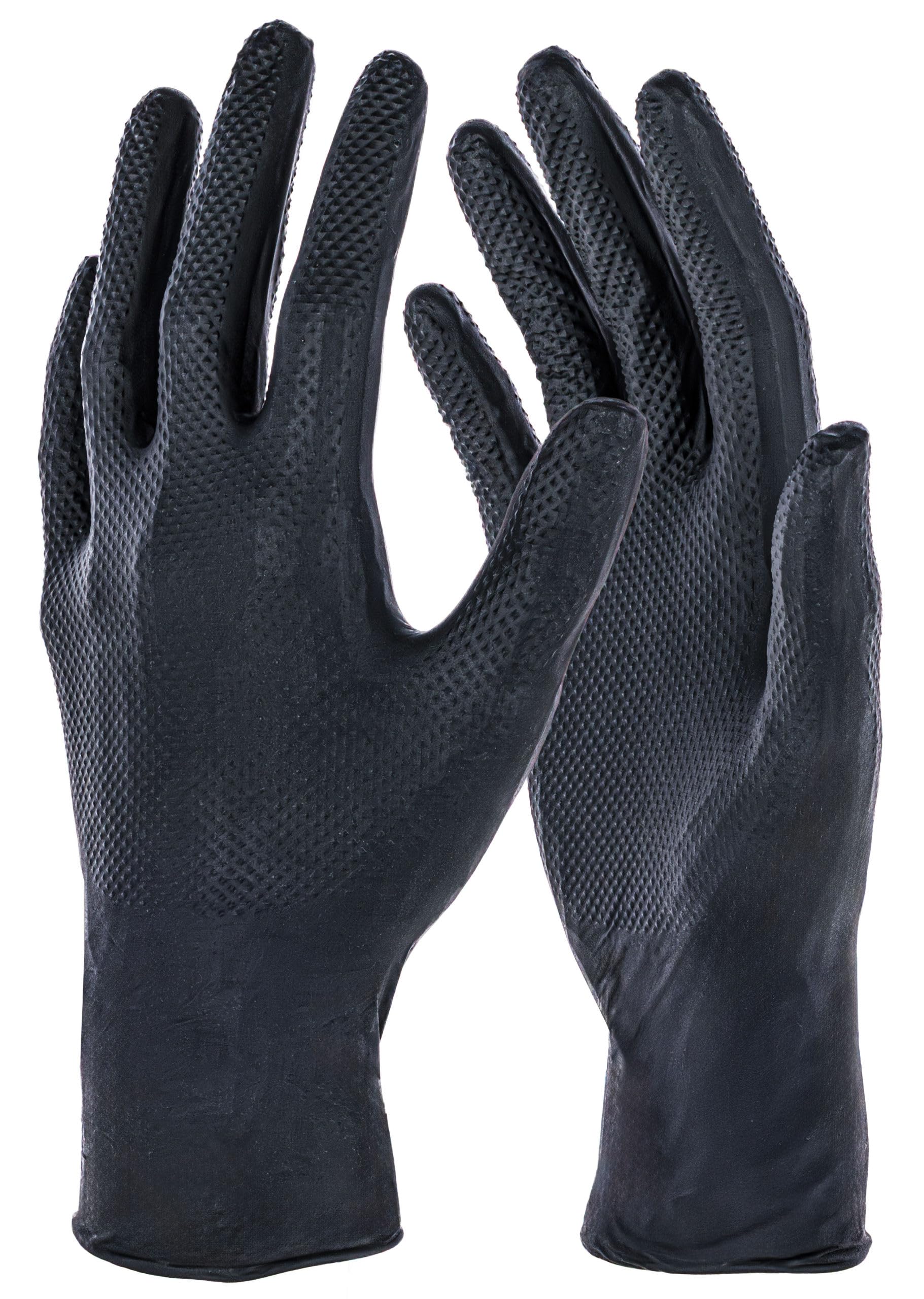 KERBL works X-Grip Black Einweghandschuhe Gr. S