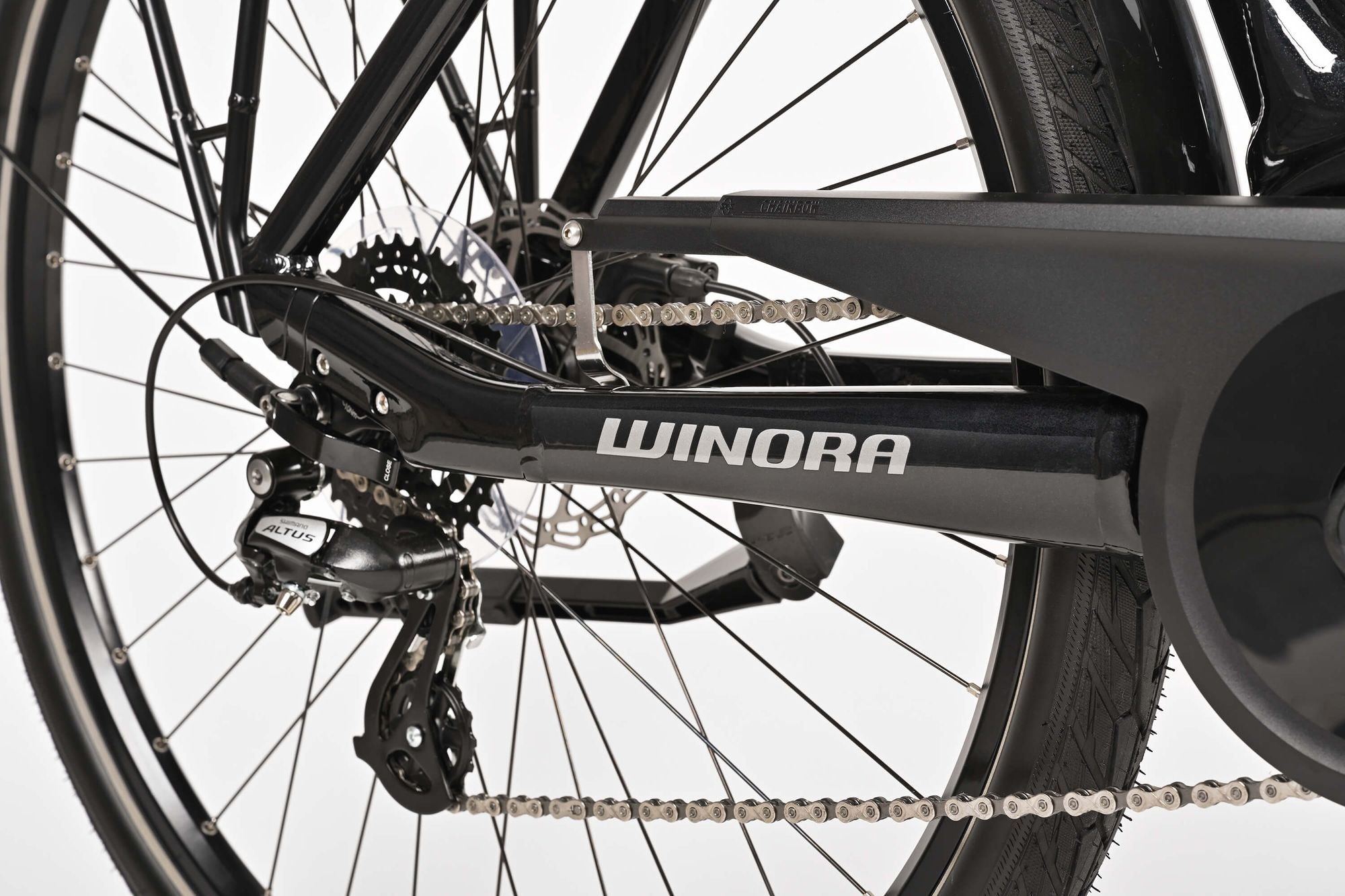 Winora Tria X7 E-Bike Low mystic black glossy