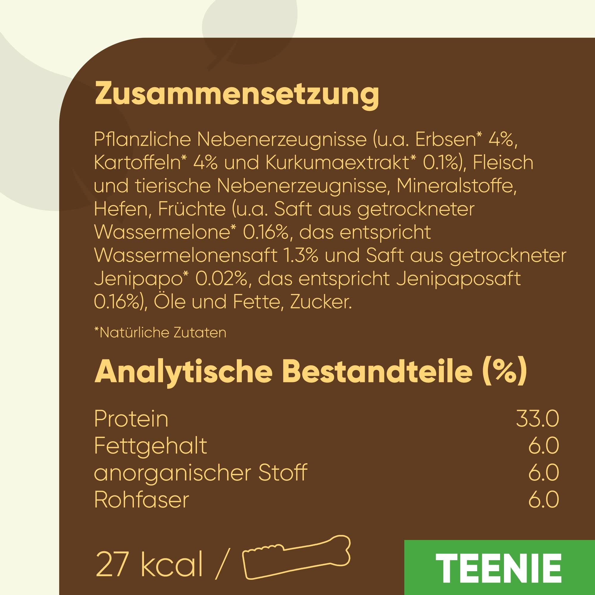 Greenies Dog Dental Treats Grain Free Teenie 2x170 g