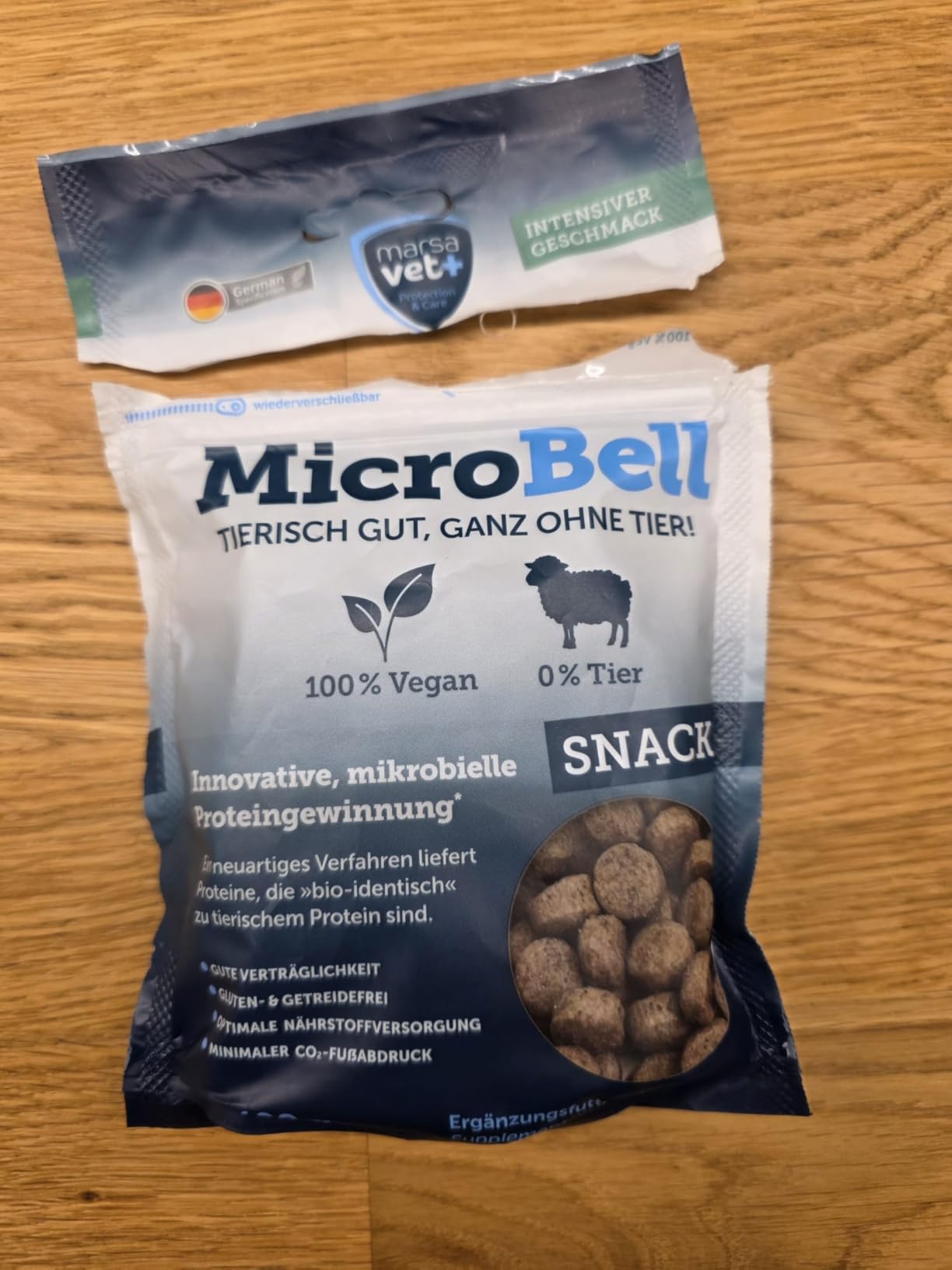 Marsavet MicroBell Snack 100 g vegan hypoallergen getreidefrei
