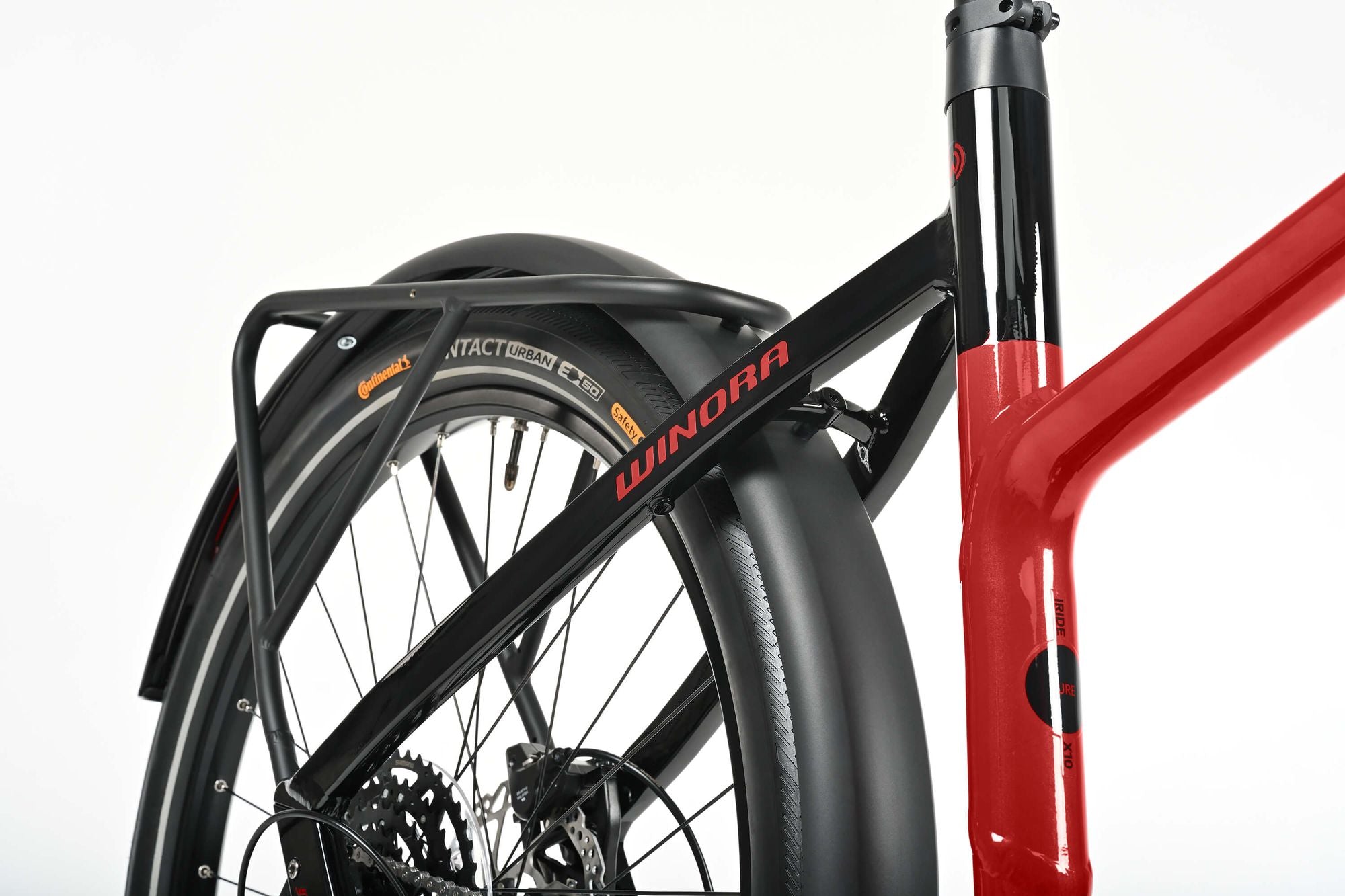 Winora iRide Pure X10 E-Bike Mid nile blue matt