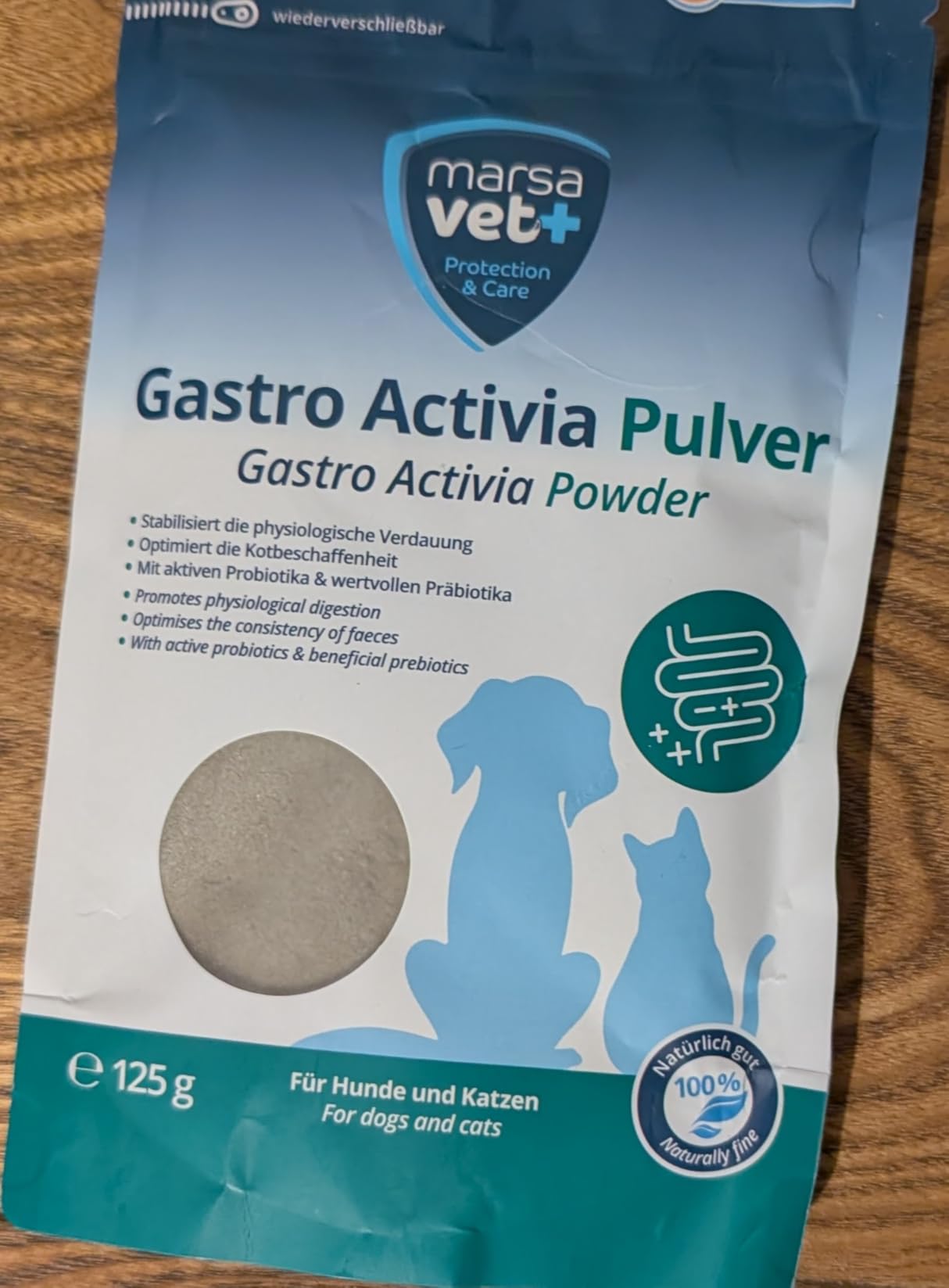 Marsavet Gastro Activia Pulver 125g Probiotika Verdauung