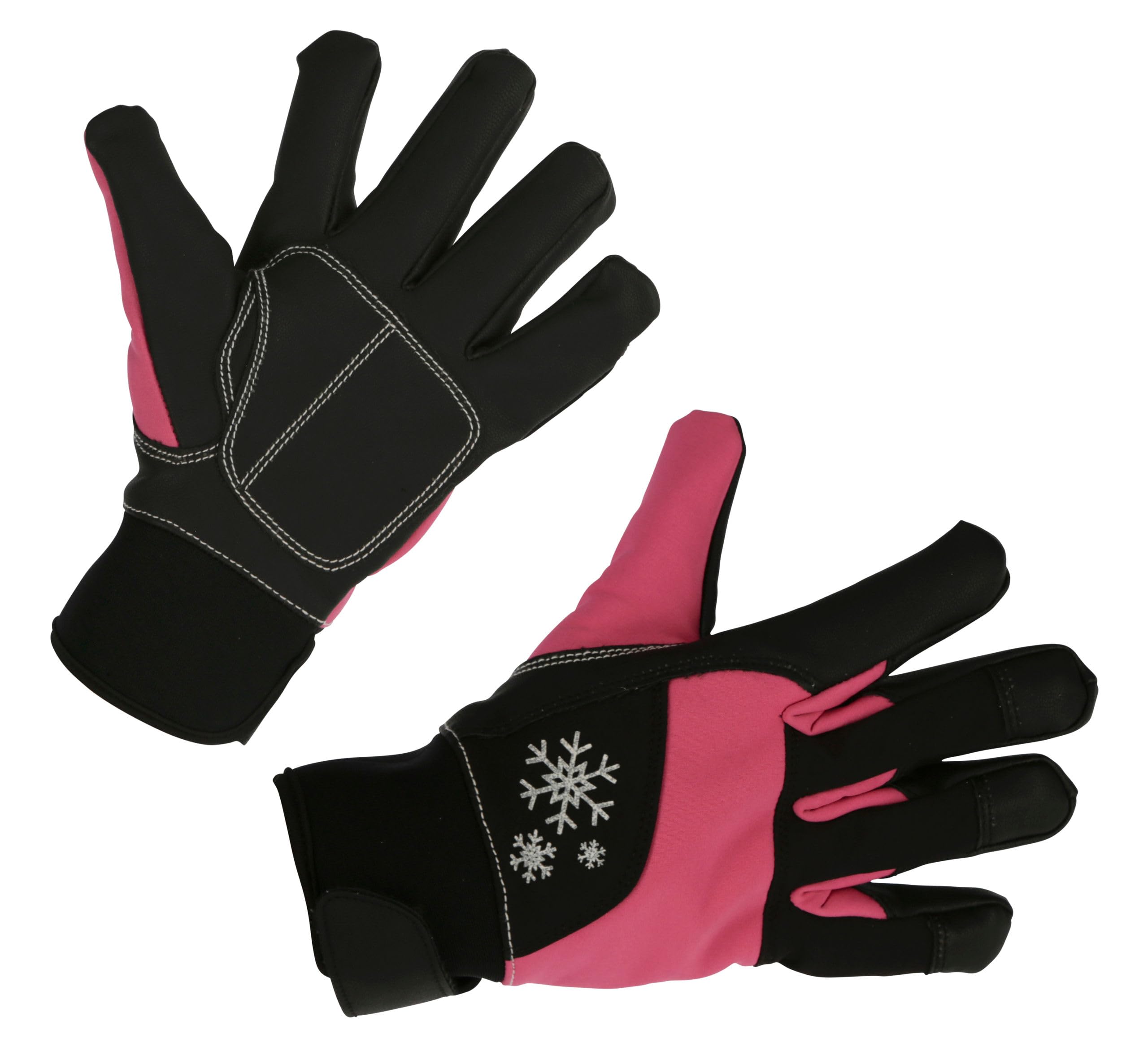 KERBL Keron Mini Kinderhandschuh Winter Neon-Orange 4-6 J