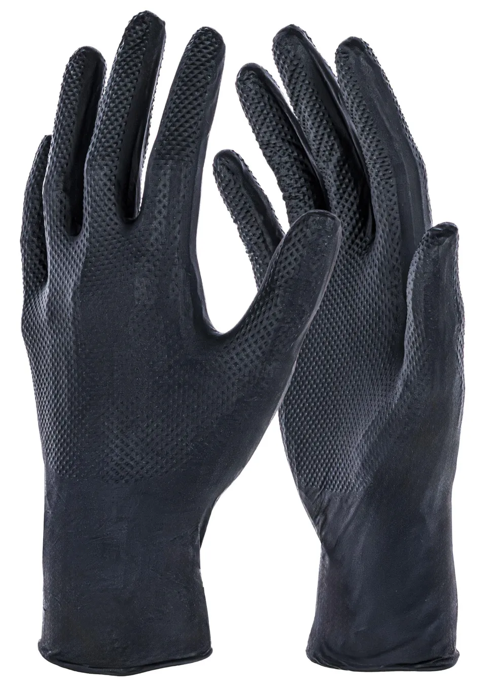 KERBL works X-Grip Black Einweghandschuhe Gr. S