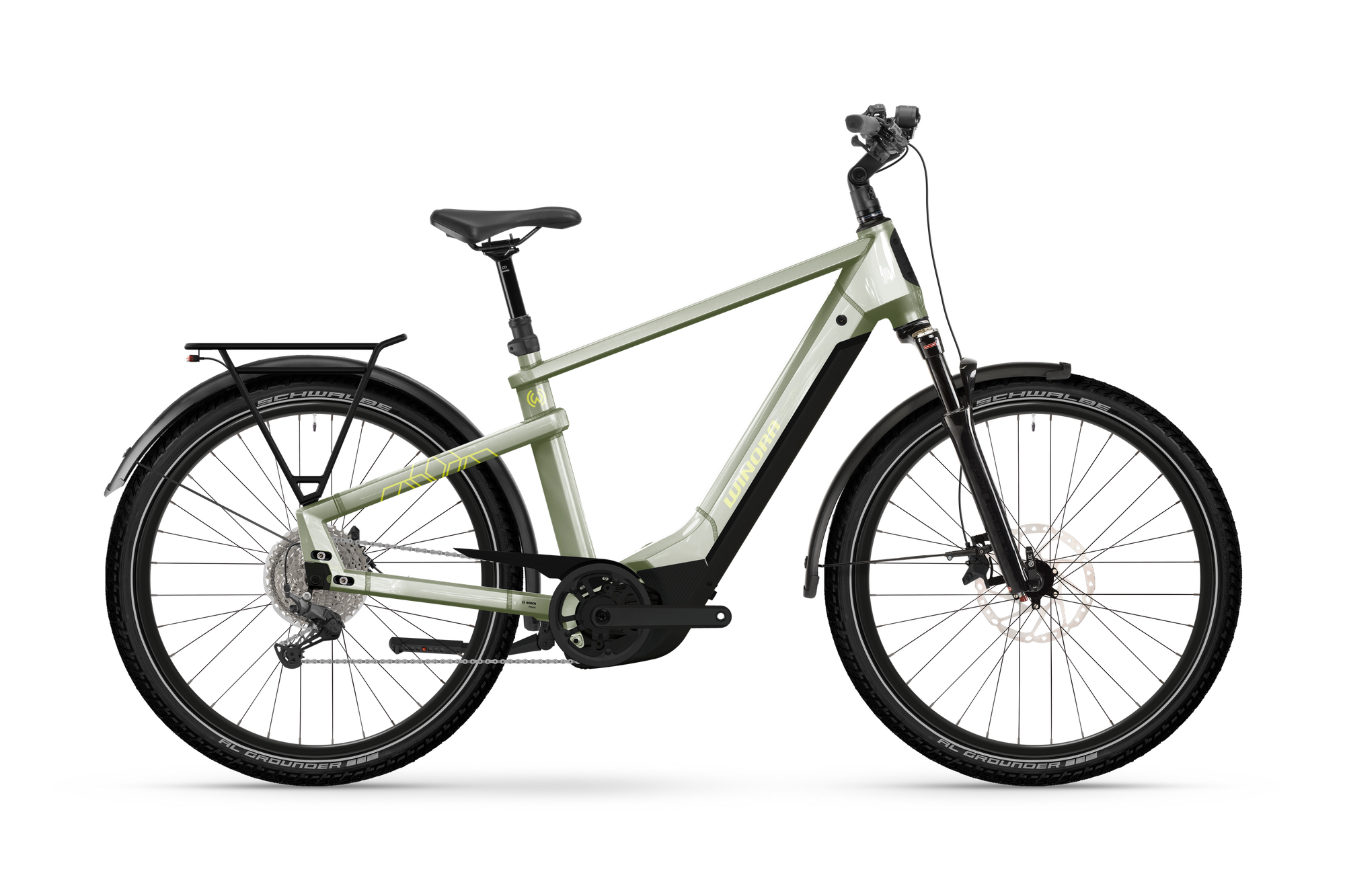 Winora Yakun X10 E-Bike Tiefeinstieg 800Wh Bosch CX