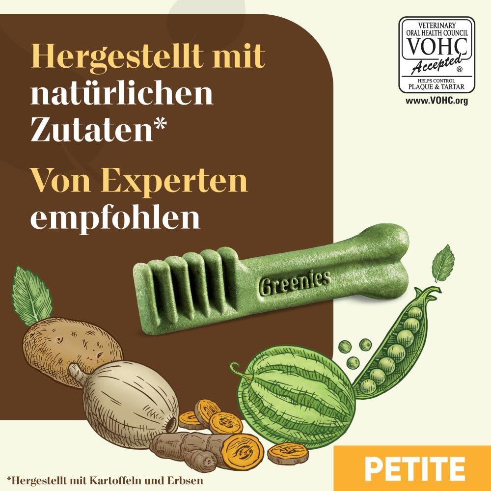 Greenies Dental Treats Petite Zahnsnack 2x170g getreidefrei